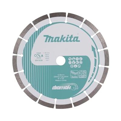 Makita D-80117 Diamond Wheel, Segmented 230mm Makita D-80117 Diamond Wheel, Segmented 230mm