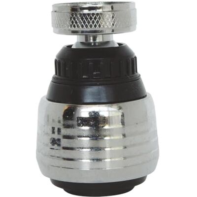 SOMATHERM FOR YOU Somatherm C517 Swivelling Jet Aerator Flow Rate: 8L/MIN-F22/100M24/100, Grey SOMATHERM FOR YOU Somatherm C517 Swivelling Jet Aerator Flow Rate: 8L/MIN-F22/100M24/100, Grey