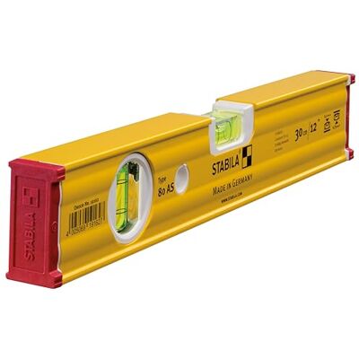 Stabila 80 AS Spirit Level - 30cm Stabila 80 AS Spirit Level - 30cm