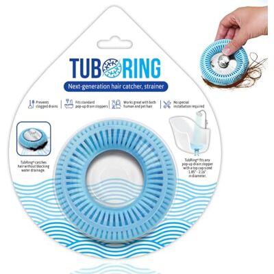 Gorilla - TUBRING - Hair Catcher - Tub Drain Protector Gorilla - TUBRING - Hair Catcher - Tub Drain Protector