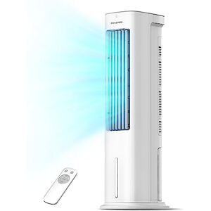 Pelonis 5L Air Cooler, Evaporative Air Cooler with Remote Control, 3 IN 1 Portable with Automatic Oscillation 3 Speeds and 7-Hour Timer, Fan and Humidifier for Home, 2 Ice Packs Included Pelonis 5L Air Cooler, Evaporative Air Cooler with Remote Control, 3 IN 1 Portable with Automatic Oscillation 3 Speeds and 7-Hour Timer, Fan and Humidifier for Home, 2 Ice Packs Included