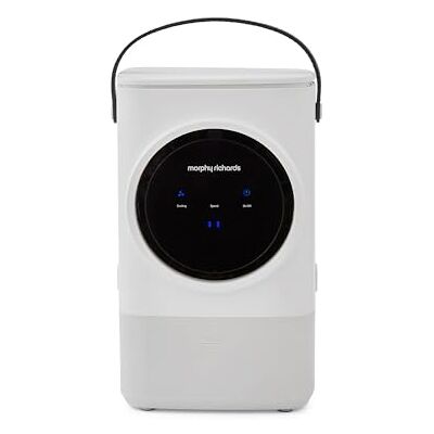 Morphy Richards Flexi Freeze 1L Rechargeable Travel & Desk Top Mini Air Personal Cooler, Rechargeable Design & 15 Hour Run Time, 4 Fan Speeds, 4 Hours Charge Time, Low Noise, White, 823000 Morphy Richards Flexi Freeze 1L Rechargeable Travel & Desk Top Mini Air Personal Cooler, Rechargeable Design & 15 Hour Run Time, 4 Fan Speeds, 4 Hours Charge Time, Low Noise, White, 823000
