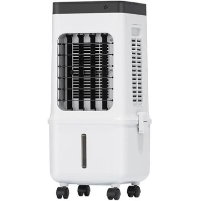 STMKB Water Cooling Fan, Evaporative Cooler, Air Cooler, Windowless Portable Cooling Fan That Blow Cold Air, Ultra Quiet For Room, Restaurant, Home STMKB Water Cooling Fan, Evaporative Cooler, Air Cooler, Windowless Portable Cooling Fan That Blow Cold Air, Ultra Quiet For Room, Restaurant, Home