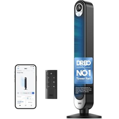 Dreo Smart Tower Fan WiFi Voice Control - Fan Dreo Smart Tower Fan WiFi Voice Control - Fan
