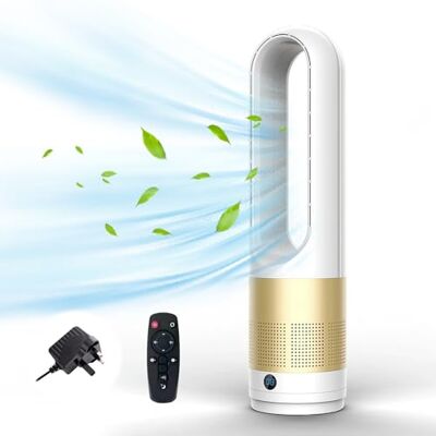 YSINOBEAR Blade-Free Silent Portable Air Conditioner,USB Personal Mini Air Conditioner with 6 Wind Speeds & 6 Timers Mini AC Unit Desktop Cooling Fan,Energy-Saving Evaporative Cooler for Home Office (Gold) YSINOBEAR Blade-Free Silent Portable Air Conditioner,USB Personal Mini Air Conditioner with 6 Wind Speeds & 6 Timers Mini AC Unit Desktop Cooling Fan,Energy-Saving Evaporative Cooler for Home Office (Gold)