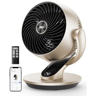 Dreo Smart Desk Fan - Powerful 70 Ft Whole Room Air Circulator Fan Dreo Smart Desk Fan - Powerful 70 Ft Whole Room Air Circulator Fan