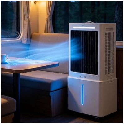 Preferspace Portable Air Conditioner, 25L Mobile Air Conditioning Unit, 3-in-1 Humidifier Cooling Fan, 120° Oscillation, 3 Mode & 3 Speed, Remote Control, Evaporative Air Cooler for Home Office Bedroom Preferspace Portable Air Conditioner, 25L Mobile Air Conditioning Unit, 3-in-1 Humidifier Cooling Fan, 120° Oscillation, 3 Mode & 3 Speed, Remote Control, Evaporative Air Cooler for Home Office Bedroom