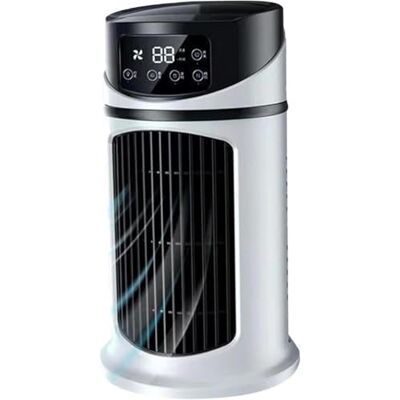 TLINGMEIXIAN Air Conditioners, Small Tower Fan Cooling Fan With 6 Speed Ac With 300ml Water Tank Evaporative Air Cooler 6h Timer Mini Air Conditioner For Office, Home, Room,Desk-Xian TLINGMEIXIAN Air Conditioners, Small Tower Fan Cooling Fan With 6 Speed Ac With 300ml Water Tank Evaporative Air Cooler 6h Timer Mini Air Conditioner For Office, Home, Room,Desk-Xian