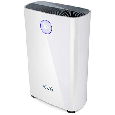EVA Air Purifier EVA Alto four Air Purifier, Ultra Silent 17dB, True HEPA 99.97% Allergen, Smoke, Pet Dander, Dust, Pollen Removal, Active Carbon 55m² Multi-Room Coverage EVA Air Purifier EVA Alto four Air Purifier, Ultra Silent 17dB, True HEPA 99.97% Allergen, Smoke, Pet Dander, Dust, Pollen Removal, Active Carbon 55m² Multi-Room Coverage