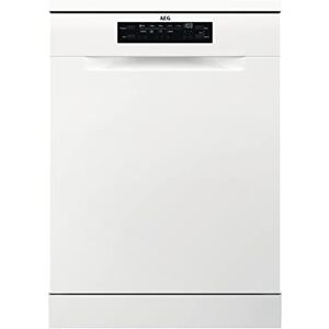 AEG 7000 Series Freestanding Dishwasher, FFB73727PW, GlassCare SatelliteClean, Dishwasher, 60 cm, 15 place settings, AirDry, Energy Class D, White AEG 7000 Series Freestanding Dishwasher, FFB73727PW, GlassCare SatelliteClean, Dishwasher, 60 cm, 15 place settings, AirDry, Energy Class D, White
