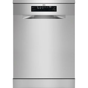 AEG 6000 Series Freestanding Dishwasher FFB74917ZM, 14 settings, 60cm, Airdry and SatelliteClean Technology, GlassCare, Delay Start, XtraPower, Adjustable Basket, dB44, 850x598x622mm, Grey, Class C AEG 6000 Series Freestanding Dishwasher FFB74917ZM, 14 settings, 60cm, Airdry and SatelliteClean Technology, GlassCare, Delay Start, XtraPower, Adjustable Basket, dB44, 850x598x622mm, Grey, Class C