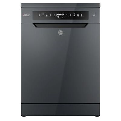 Hoover H-DISH 700 HF 4A4S3PSA-80 Graphite Dishwasher - Full Size Hoover H-DISH 700 HF 4A4S3PSA-80 Graphite Dishwasher - Full Size