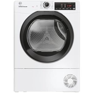 Hoover H-DRY 350 Freestanding Condenser Tumble Dryer, 9 Kg, Class B, Wi-Fi & Bluetooth, Four Drying Levels, Aquavision & Advanced Care, White, 59.6x60.4x85 cm HRE C9TBE-80 Hoover H-DRY 350 Freestanding Condenser Tumble Dryer, 9 Kg, Class B, Wi-Fi & Bluetooth, Four Drying Levels, Aquavision & Advanced Care, White, 59.6x60.4x85 cm HRE C9TBE-80