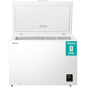 Hisense FC386D4AWLE 297Litres Freestanding Chest Freezer, 4 Star Freezer Rating, E Rated in White Hisense FC386D4AWLE 297Litres Freestanding Chest Freezer, 4 Star Freezer Rating, E Rated in White