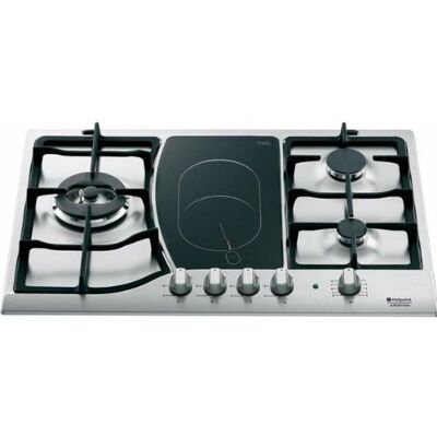 Hotpoint -Ariston PH 741 RQO GH/HA Hob – Plate (Built-in, Combi, Stainless Steel, Rotary, Top Front) Hotpoint -Ariston PH 741 RQO GH/HA Hob – Plate (Built-in, Combi, Stainless Steel, Rotary, Top Front)