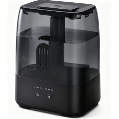 Delletir LV15T Ultrasonic Cool Mist Humidifier with Aromatherapy, 3.5L Large Capacity Humidifier with Auto Shut-Off, 16W Energy-Efficient Humidifier for Medium Rooms, Black, AC100-240V GB Plug Delletir LV15T Ultrasonic Cool Mist Humidifier with Aromatherapy, 3.5L Large Capacity Humidifier with Auto Shut-Off, 16W Energy-Efficient Humidifier for Medium Rooms, Black, AC100-240V GB Plug