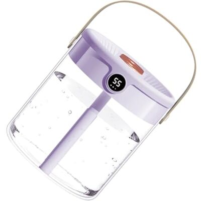 TYHIJUK Portable 2L USB Humidifier with Mist Outputs for Comfort, Purple Quiet Operations Below 36dB with Fast Humidification and Built Humidity Sensors for Home Environments TYHIJUK Portable 2L USB Humidifier with Mist Outputs for Comfort, Purple Quiet Operations Below 36dB with Fast Humidification and Built Humidity Sensors for Home Environments