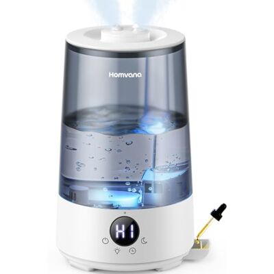 Homvana H101 - 3-in-1 Humidifier for Bedroom - Cool Mist, Aromatherapy, Mood Light Homvana H101 - 3-in-1 Humidifier for Bedroom - Cool Mist, Aromatherapy, Mood Light