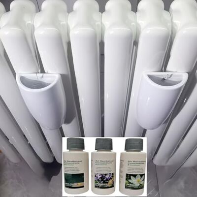 DWD ® Air Humidifier Radiator Water Evaporator Ceramic Moisture Dry Air Pot Hanging Air Humidity Control Aroma Diffuser Set of 4 Conical White With 3 pack Air Revitalize Essential Microbe Shield Oils DWD ® Air Humidifier Radiator Water Evaporator Ceramic Moisture Dry Air Pot Hanging Air Humidity Control Aroma Diffuser Set of 4 Conical White With 3 pack Air Revitalize Essential Microbe Shield Oils