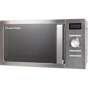 Russell Hobbs Stainless Steel Digital Microwave 20 Litre 800W Solo Digital with 5 Power Levels, Defrost Function & Easy Clean, 60 Minute Timer, 8 Auto-Cook Menus, RHMD828SS Russell Hobbs Stainless Steel Digital Microwave 20 Litre 800W Solo Digital with 5 Power Levels, Defrost Function & Easy Clean, 60 Minute Timer, 8 Auto-Cook Menus, RHMD828SS