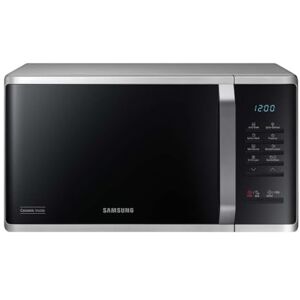 SAMSUNG MS23K3523AS/EU 23L Solo Microwave Oven, Triple Distribution System, Silver SAMSUNG MS23K3523AS/EU 23L Solo Microwave Oven, Triple Distribution System, Silver