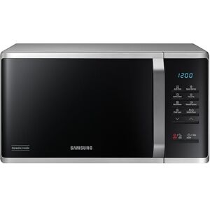 SAMSUNG MS23K3523AS/EU 23L Solo Microwave Oven, Triple Distribution System, Silver SAMSUNG MS23K3523AS/EU 23L Solo Microwave Oven, Triple Distribution System, Silver