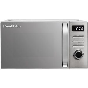 Russell Hobbs Titanium Digital Microwave 20 Litre 800W Solo Digital with 5 Power Levels, Defrost Function & Easy Clean, 60 Minute Timer, 8 Auto-Cook Menus, RHMD832T Russell Hobbs Titanium Digital Microwave 20 Litre 800W Solo Digital with 5 Power Levels, Defrost Function & Easy Clean, 60 Minute Timer, 8 Auto-Cook Menus, RHMD832T