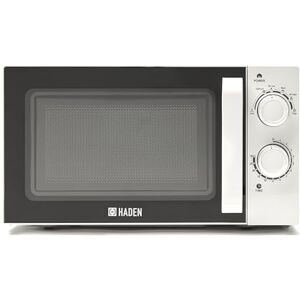 HADEN 20L White Microwave 800W Compact Countertop Microwave Oven with 6 Power Levels, 30-Min Timer & Defrost Function – Perfect for Kitchens, Dorms, and Offices HADEN 20L White Microwave 800W Compact Countertop Microwave Oven with 6 Power Levels, 30-Min Timer & Defrost Function – Perfect for Kitchens, Dorms, and Offices