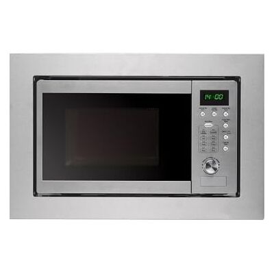 Cookology 20L 59.5cm Built-in Microwave & Grill Silver 1000W Grill & 800W Microwave 8 Auto Menus Child Lock Integrated Design Cookology 20L 59.5cm Built-in Microwave & Grill Silver 1000W Grill & 800W Microwave 8 Auto Menus Child Lock Integrated Design