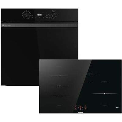 Hisense Hi2 HIPK2PBN80IND Built In Electric Single Oven and Induction Hob Pack Black A+ Rated Hisense Hi2 HIPK2PBN80IND Built In Electric Single Oven and Induction Hob Pack Black A+ Rated