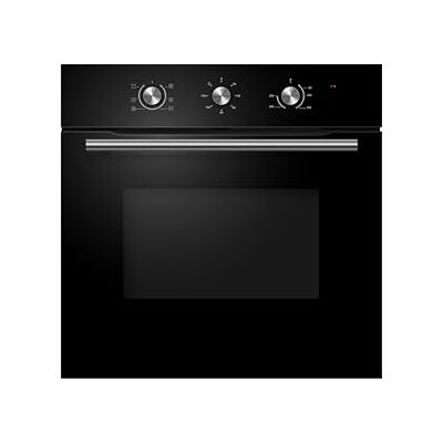 Cookology 60cm Built-in Single Electric Fan Oven with Timer Black 65L Capacity Fan Forced Cooking Minute Timer Easy-Clean Cookology 60cm Built-in Single Electric Fan Oven with Timer Black 65L Capacity Fan Forced Cooking Minute Timer Easy-Clean