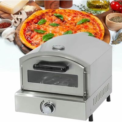 BTOIASYHF Electric Pizza Oven/A Countertop Gas, 12 Inch Commercial Pizza Oven, Adjustable Temperature, Oven Light And 60 Minute Timer, 110 V BTOIASYHF Electric Pizza Oven/A Countertop Gas, 12 Inch Commercial Pizza Oven, Adjustable Temperature, Oven Light And 60 Minute Timer, 110 V