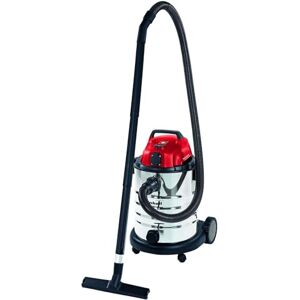 Einhell Wet and Dry Vacuum Cleaner 1500W, 30L Stainless Steel Tank, Power Take Off, incl. Plastic Suction Hose, Floor/Crevice Nozzle, filters TE-VC 1930 SA Einhell Wet and Dry Vacuum Cleaner 1500W, 30L Stainless Steel Tank, Power Take Off, incl. Plastic Suction Hose, Floor/Crevice Nozzle, filters TE-VC 1930 SA
