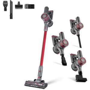 Tower T513014 VL40 Pro 3-in-1 Cordless Vacuum Cleaner with Cyclonic Suction, Turbo Pet and Upholstery Brush, Handheld Function, 1L Capacity, 22.2V, Red Tower T513014 VL40 Pro 3-in-1 Cordless Vacuum Cleaner with Cyclonic Suction, Turbo Pet and Upholstery Brush, Handheld Function, 1L Capacity, 22.2V, Red