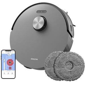 dreame L10s Pro Robot Vacuum Cleaner with Mop, 5300Pa Robotic Vacuum, Dual Rotary Mopping, Lidar Navigation, 3D Obstacle Sensing, Multi-floor Mapping, Ideal for Pet Hair, Hard Floor&Carpet, Grey dreame L10s Pro Robot Vacuum Cleaner with Mop, 5300Pa Robotic Vacuum, Dual Rotary Mopping, Lidar Navigation, 3D Obstacle Sensing, Multi-floor Mapping, Ideal for Pet Hair, Hard Floor&Carpet, Grey