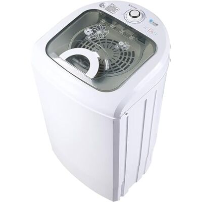 Wrobelax 7.5KG Portable Top Load Washing Machine, White, Energy Efficiency, Knob Controls, Fully Automatic, Residential/Commercial Use Wrobelax 7.5KG Portable Top Load Washing Machine, White, Energy Efficiency, Knob Controls, Fully Automatic, Residential/Commercial Use