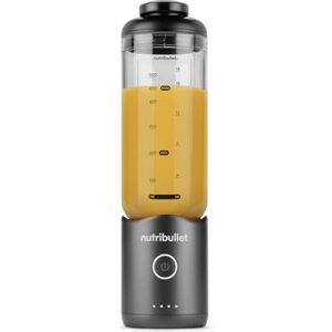 NutriBullet Flex Blender in Graphite High Capacity 500ml Travel-Ready Detachable Blades Battery Indicator Portable Design Sleek & Compact Easily Blend For Smoothies & Juices NutriBullet Flex Blender in Graphite High Capacity 500ml Travel-Ready Detachable Blades Battery Indicator Portable Design Sleek & Compact Easily Blend For Smoothies & Juices