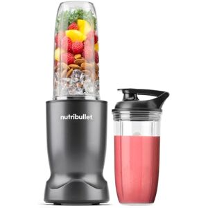 NutriBullet Turbo Blender in Graphite Powerful 1000W Motor Base & Rapid Extractor Blade Easily Blends Frozen Fruit, Nuts & Ice With 700ml & 500ml Cup & Lid to Go For Smoothies & Juices NutriBullet Turbo Blender in Graphite Powerful 1000W Motor Base & Rapid Extractor Blade Easily Blends Frozen Fruit, Nuts & Ice With 700ml & 500ml Cup & Lid to Go For Smoothies & Juices