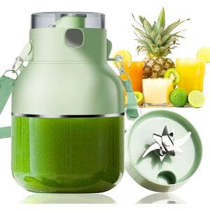 KOOSREEL Blender & Smoothie Maker, Portable Juice Blenders for Kitchen and Shakes & Smoothies, 10-Point Stainless Steel Blades with USB Rechargeable, Blend Active with Straw, Large Capacity Green KOOSREEL Blender & Smoothie Maker, Portable Juice Blenders for Kitchen and Shakes & Smoothies, 10-Point Stainless Steel Blades with USB Rechargeable, Blend Active with Straw, Large Capacity Green