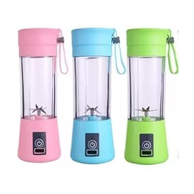 Hunny Goods Smoothie Maker, Portable Mini Juicer Blender 380ml 6 blades Blue, Green, Pink, Purple USB charger (Green) Hunny Goods Smoothie Maker, Portable Mini Juicer Blender 380ml 6 blades Blue, Green, Pink, Purple USB charger (Green)