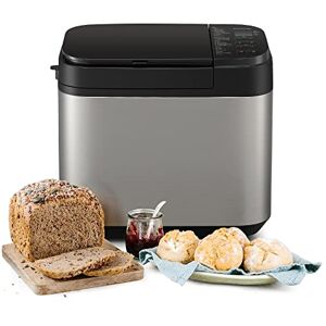 Panasonic SD-YR2550 Fully Automatic Bread maker, with Yeast/Raisin & Nuts Dispenser, 31 Programmes, 4 Gluten-Free Mode, Dual Temperature Sensors, 13 Hours Digital Timer, Silver Panasonic SD-YR2550 Fully Automatic Bread maker, with Yeast/Raisin & Nuts Dispenser, 31 Programmes, 4 Gluten-Free Mode, Dual Temperature Sensors, 13 Hours Digital Timer, Silver