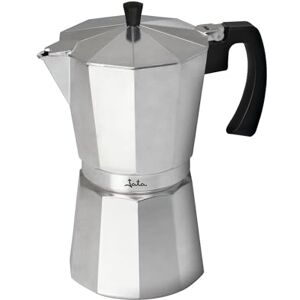 Jata Hogar Italian Coffee Maker, Aluminium, Silver, 16.3 x 13.3 x 23 cm Jata Hogar Italian Coffee Maker, Aluminium, Silver, 16.3 x 13.3 x 23 cm