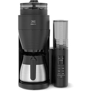 Melitta Filter Coffee Machine with Integrated Ceramic Grinder with 11 Settings, Adjustable Strength, Makes 2 to 10 Cups, Timer Function, AromaFresh II, 3.7 kg, Black/Chrome, UK Plug Melitta Filter Coffee Machine with Integrated Ceramic Grinder with 11 Settings, Adjustable Strength, Makes 2 to 10 Cups, Timer Function, AromaFresh II, 3.7 kg, Black/Chrome, UK Plug