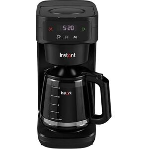 Instant Pot Instant Infusion Brew Automatic Filter Coffee Maker 24 Hour Programmable Coffee Machine, Glass Carafe, Digital Display Keep Warm Function, 4-12 cup Customisable Brewing, Black Instant Pot Instant Infusion Brew Automatic Filter Coffee Maker 24 Hour Programmable Coffee Machine, Glass Carafe, Digital Display Keep Warm Function, 4-12 cup Customisable Brewing, Black