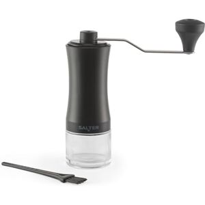 Salter Manual Coffee Grinder – Includes Cleaning Brush, 25g Bean & 30g Powder Capacity, Easy Clean, Compact & Portable Design, Ceramic Grinding Burr, for French Press, Filter, Espresso Machine, Black Salter Manual Coffee Grinder – Includes Cleaning Brush, 25g Bean & 30g Powder Capacity, Easy Clean, Compact & Portable Design, Ceramic Grinding Burr, for French Press, Filter, Espresso Machine, Black