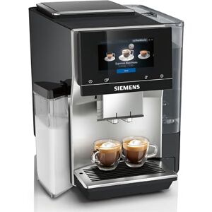 Siemens EQ700 Fully Automatic Bean to Cup Coffee Machine, 5" Touch Screen Display, Cold Brew/Slow Brew, Integrated Milk Container, 30+ Coffee Beverages, Home Connect, TQ713GB3 Siemens EQ700 Fully Automatic Bean to Cup Coffee Machine, 5" Touch Screen Display, Cold Brew/Slow Brew, Integrated Milk Container, 30+ Coffee Beverages, Home Connect, TQ713GB3