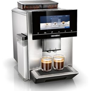 Siemens EQ900 Fully Automatic Bean to Cup Coffee Machine, 6.8" Touch Screen Display, Cup Warmer, dualBean System, baristaMode, beanIdent System, 30+ Beverages with Home Connect, TQ907GB3 Siemens EQ900 Fully Automatic Bean to Cup Coffee Machine, 6.8" Touch Screen Display, Cup Warmer, dualBean System, baristaMode, beanIdent System, 30+ Beverages with Home Connect, TQ907GB3
