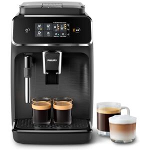 Philips 2200 Series Bean to Cup Coffee Machine 2 Coffee Varieties, Classic Milk Frother & Cappuccino Maker, Quick-to-Clean, Ceramic Grinder, Fully Automatic Espresso machine Black (EP2220/10) Philips 2200 Series Bean to Cup Coffee Machine 2 Coffee Varieties, Classic Milk Frother & Cappuccino Maker, Quick-to-Clean, Ceramic Grinder, Fully Automatic Espresso machine Black (EP2220/10)