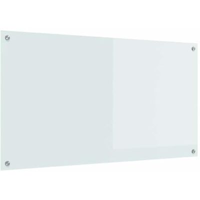 vidaXL - Küchenrückwand Weiß Einscheibensicherheitsglas 110 x 60 cm - White - 110 x 60 cm - Kitchen backsplash vidaXL - Küchenrückwand Weiß Einscheibensicherheitsglas 110 x 60 cm - White - 110 x 60 cm - Kitchen backsplash