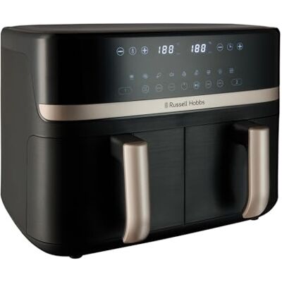 Russell Hobbs SatisFry Dual Basket - 9L Air Fryer Russell Hobbs SatisFry Dual Basket - 9L Air Fryer